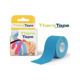 Thera Tape Kinesio Sporcu Bandı Yüz & Vücut Uyumlu Kinezyo Bant Mavi 5 CM x 5 M
