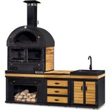 Theragone Feniks Klasik Cool Chef Barbekü 50*80*222 - 72*222*190