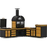 Theragone Feniks Klasik Köşe Plus Barbekü 50*80*486