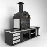 Theragone Feniks Modern Long Barbekü 50*80*284