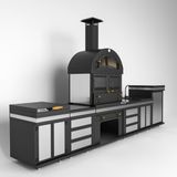 Theragone Feniks Modern Long Plus Barbekü 50*80*414