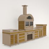 Theragone Feniks Naturel Long Plus Barbekü 50*80*414