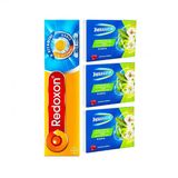 Theranatur Ahududu Aromalı 3x16 Pastil + Redoxon Üçlü Etki 15 Efervesan Tablet