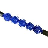 Therapist's Choice® Muscle Roller Stick 3000: Ergonomik Pedli Kavrama 5 Çivili Top Masaj Çubuğu