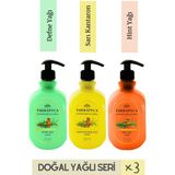 Therapyca Aromaterapik Sıvı Sabun 500 ml - Doğal Yağ İçeren 3’lü Seri
