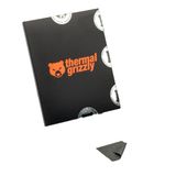 Thermal Grizzly Carbonaut - Carbon Termal Ped - Yapışmaz, Esnek ve Tekrar Kullanılabilir - Çok Yüksek Isı İletkenliği - Elektrik İletir! (25 × 25 × 0,2 mm)