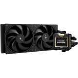Thermalright Frozen Warframe 240 Black 240MM Intel-Amd Uyumlu Siyah Işlemci Sıvı Soğutucu - Siyah - Sarı
