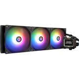 Thermalright Frozen Warframe 420 Black Argb 420MM Intel-Amd Uyumlu Siyah Işlemci Sıvı Soğutucu - Siyah - Gri