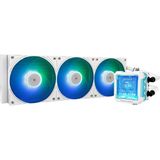 Thermalright FW360 Pro Beyaz Argb Aio Cpu Masaüstü Için Sıvı Soğutucu - 2000RPM Pwm Fanlar, 2.7 Inç - Renkli
