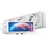 Thermalright Trofeo Vision 360 Argb White 360MM İşlemci Sıvı Soğutucu 4 Pin Soket Uyumlu