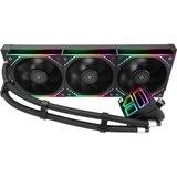Thermalrlght Tr Thermalright Frozen Infinity 360 Siyah Sıvı Cpu Soğutucu, 360MM Aio Soğutucu-Sonsuzluk Ayna Işık Efekti, 2000RPM, Am4/am5 Için, Intel LGA1851/1700/1150/1151