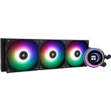 Thermalrlght Tr-Thermalright Frozen Notte 360 siyah Argb V2 Sıvı Cpu Soğutucu Sonsuz Ayna Işık Efekti, 360MM Aio Soğutma, 3 Pwm Fan 2000RPM, Am4/am5 Için, Intel LGA1851/1700/115X/1200/2011