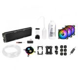 Thermaltake AM4 LGA2066 Pacific C360 DDC ARGB 3x120 mm Fanlı Soft Tube Custom Sıvı Soğutma Kiti