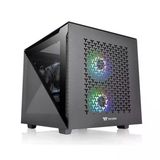 Thermaltake Divider 200 TG Air CA-1V1-00S1WN-01 Fanlı Siyah Micro ATX Gaming Bilgisayar Kasası