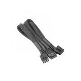 THERMALTAKE PCIe GEN5 Dual 8pin den 12+4 Pine dönüştürücü Sleeved Kablo