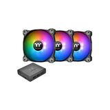 Thermaltake Pure Plus 12 Adreslenebilir RGB Ledli 3x120mm Fan + Kontrol Kasa Fani Kiti CL-F063-PL12SW-A