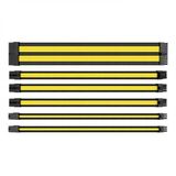 Thermaltake Sarı Siyah Sleeved Kablo Seti