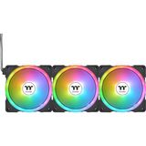 Thermaltake Swafan EX12 Argb | Değiştirilebilir Fan Kanatları | Ters Çevrilebilir Hava Akışı | Yüksek Basınçlı Fan Kanatları | Kar | 3'lü Paket
