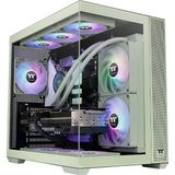 Thermaltake View 380 CA-3Z2-85MEWE-00 ARGB Fanlı Yeşil 850 W ATX Gaming Bilgisayar Kasası