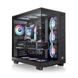Thermaltake View 380 XL CA-11E-00M1WN-00 ARGB Fanlı Siyah ATX Gaming Bilgisayar Kasası