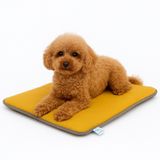 Thermo Mat, 2’si 1 Arada Jel Dolgulu, Kışın Isıtıcı & Yazın Serinletici Etkili Kedi Ve Köpek Matı (Sarı, 40 x 60)