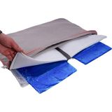 Thermo Mat Için Yedek Soğutucu & Isıtıcı Jel – 2 Adet (26 x 35), Tekrar Kullanılabilir Jel Ped - 2'li Paket - Şeffaf