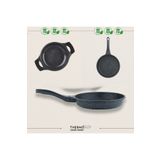 Thermoad | 26 cm Tava - 20 cm Tava - 20 cm Sahan Set | Gri