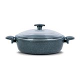 Thermoad Döküm Granit 32 cm Basık Tencere