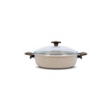ThermoAD Granit Basık Tencere 22 Cm