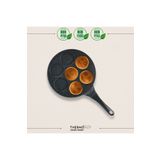 Thermoad | Pankek Tavası | Emojili | Gri | 28 Cm