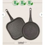 Thermoad Tava Seti Frapan Serisi 2 Parça Gri 26-28 cm