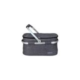 Thermobag Gri Buzluk Piknik Çantası 27 lt Katlanabilir Özellikli Uzun Süreli Kullanım İçin