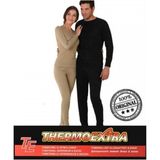 Thermoekstra Termal Içlik Seti Unisex Destekli -20 Derece - Kum