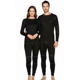 Thermoform Active Plus Yetişkin Termal İçlik Set, Siyah, M