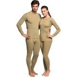 Thermoform Active Termal Içlik Set Bej Renk XL Beden Sıcak Tutma Özelliği