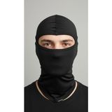 Thermoform Aeroride Mikrofiber Kask Içi Balaklava Antimikrobiyal Kar Maskesi Siyah