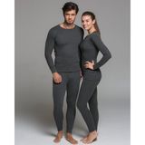 THERMOFORM Artica Unisex Termal İçlik Set,%50 Pamuk%50 Polyester, Antrasit