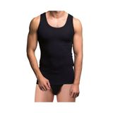 Thermoform Bambu Erkek Kolsuz Bisiklet Yaka Atlet ve Slip Külot Seti