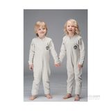 Thermoform Comfort Unisex Çocuk Tulum Ekru Pamuklu Termal İçlik Yüksek Konfor ve Nefes Alabilirlik - 4 Yaş