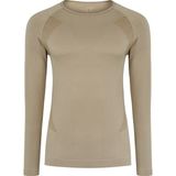 Thermoform Erkek Seamless Termal Sweatshirt Kum Outdoor Kullanım İçin Özel Tasarım M - L