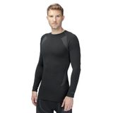 Thermoform Extreme Erkek Seamless Termal Sweatshirt, Siyah, L/XL