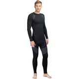 Thermoform Extreme Erkek Seamless Termal Uzun Kollu Içlik Seti Siyah - S - M