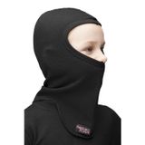Thermoform Heavy Çocuk Unisex Soğuk Geçirmez Kışlık Balaklava Kar, Kayak Maskesi Siyah