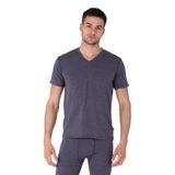 Thermoform Heavy Erkek Kısakol Fanila V Yaka LACİVERT S