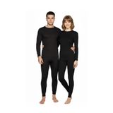 Thermoform Heavy Unisex Termal İçlik, Siyah, XS Beden