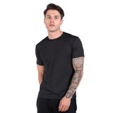 Thermoform Microfiber Kısa Kol Fanila Erkek Vücut Fit Siyah L