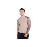 THERMOFORM Microfiber Kısa Kollu Fanila, Kamuflaj Desen, Erkek, 2XL Beden