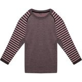 Thermoform Seamless Termal Sweatshirt Erkek Çocuklar İçin Şık Çizgili Tasarım 6-14 Yaş - Pembe - 8 - 10 Yaş