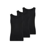 THERMOFORM Siyah Bambu Erkek Atlet, 3 Adet