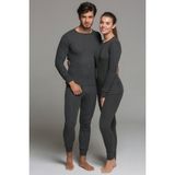 Thermoform Soft Kadın Termal İçlik Set Lacivert Renkli Rahat Kullanım İçin Tasarlandı